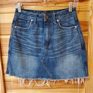 Abercrombie & Fitch A-Line Demin Jean Skirt. Sz 26